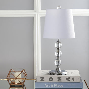 Hudson 20" Crystal Mini LED Table Lamp - JONATHAN Y